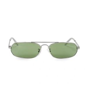 Balenciaga 61 MM Narrow Wire Oval Sunglasses